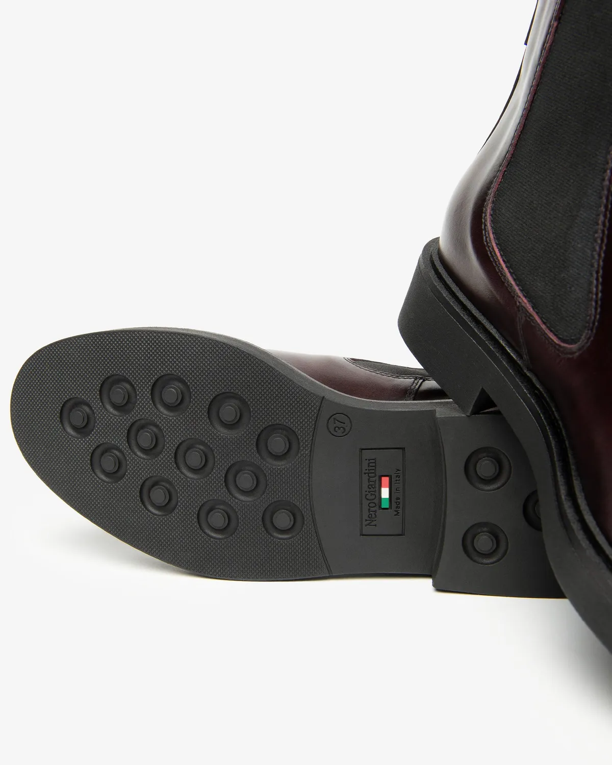 NeroGiardini mocasini dama piele toc 60mm catarama