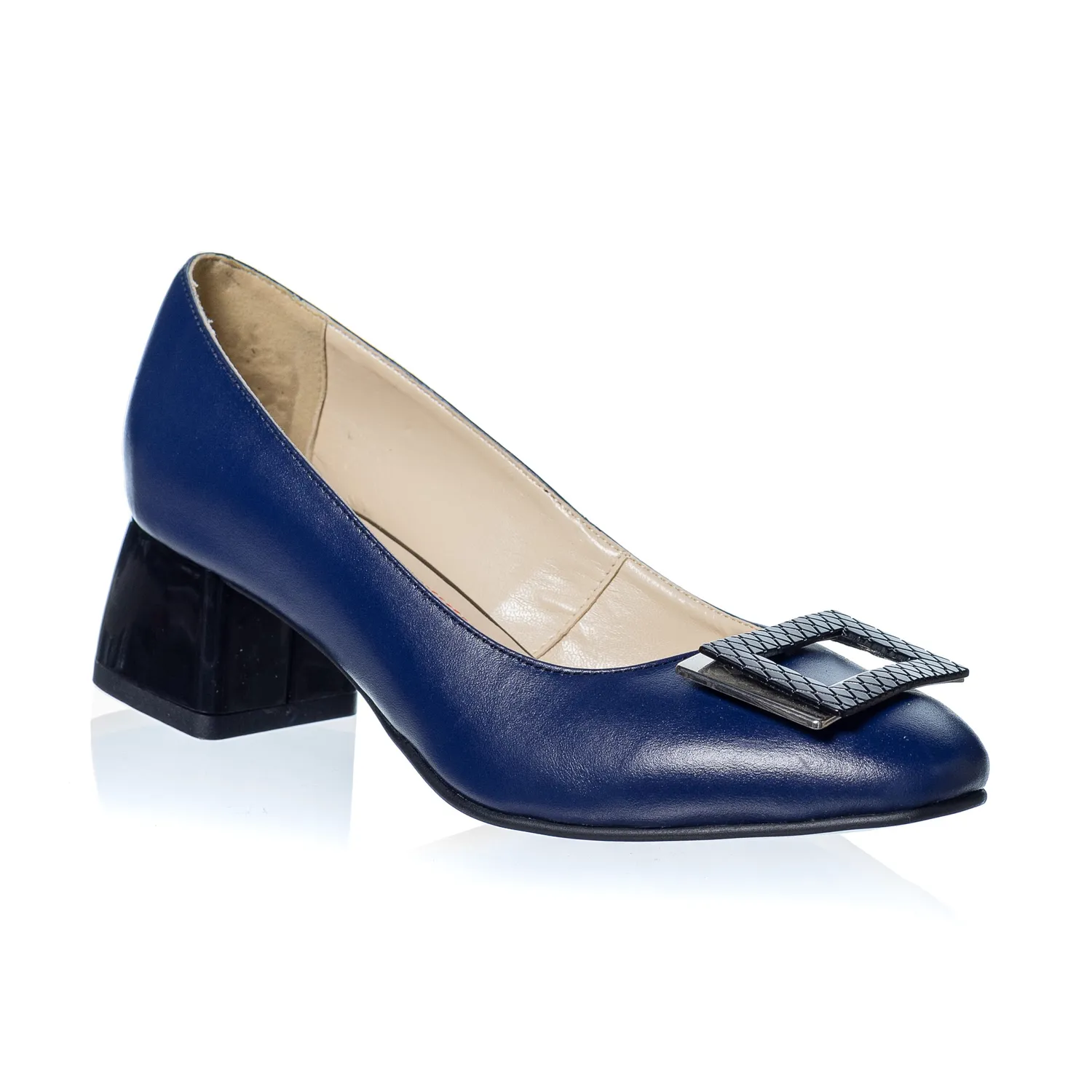 Catinca Shoes Blue Box A34 B pantofi piele albastru