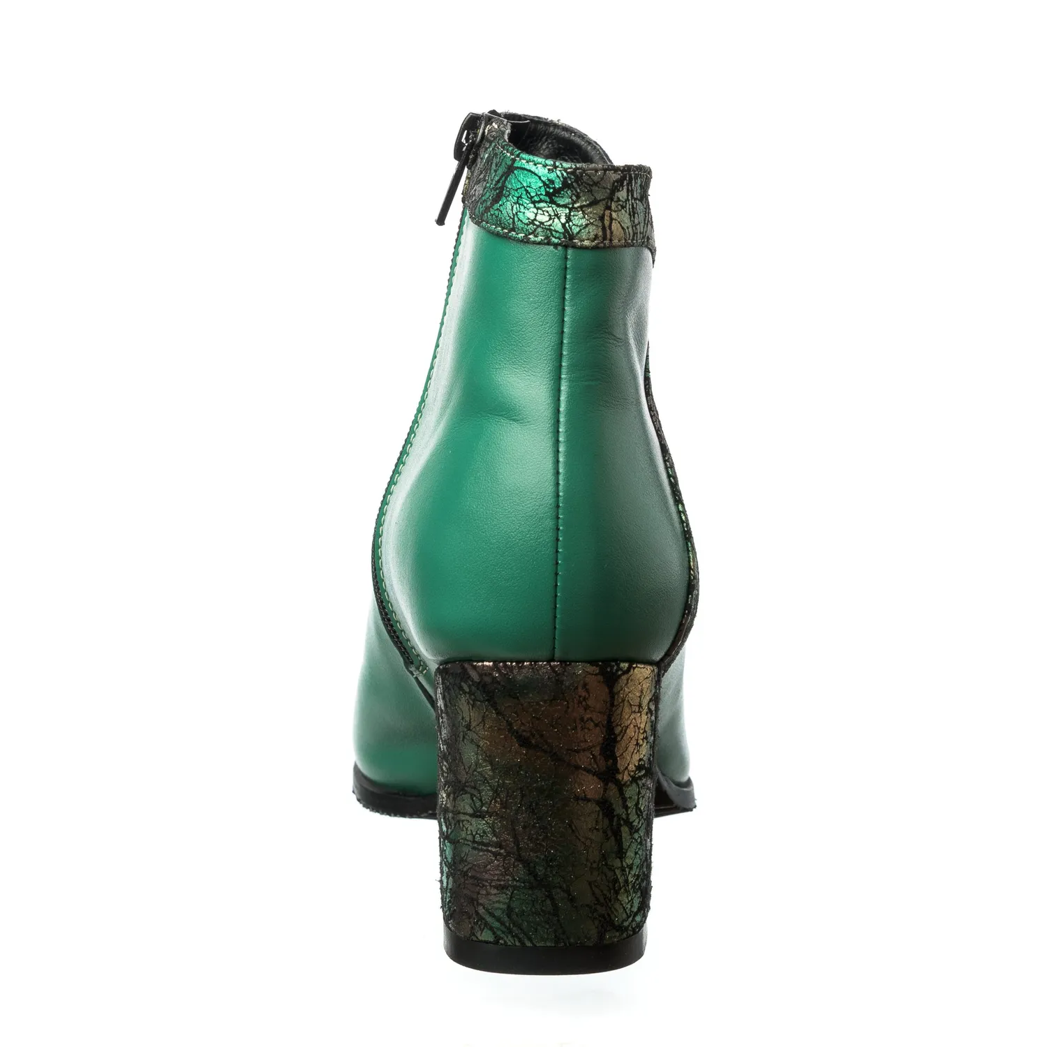 Catinca Shoes GX44 VBST ghete dama verde piele