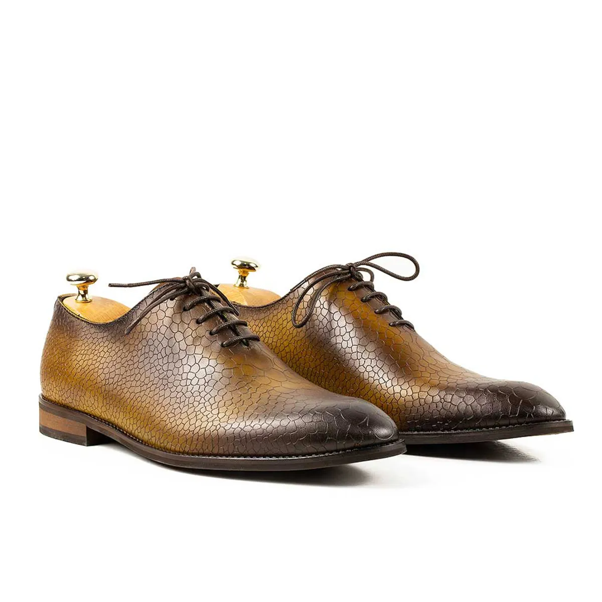 Lucas Shoes Elegant 715 pantofi muștar piele naturală