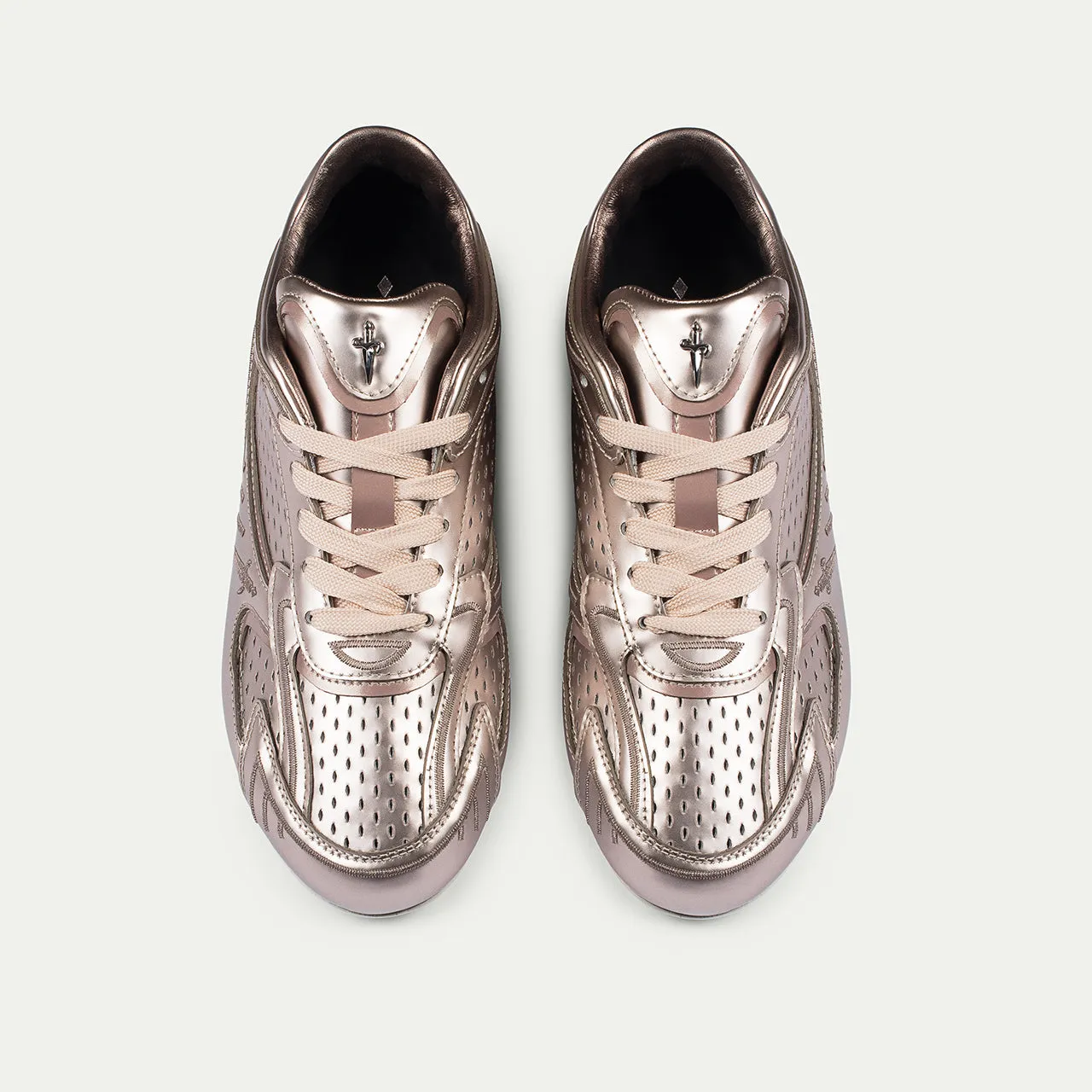 Cesare Paciotti Drift sneakers bronz piele dama