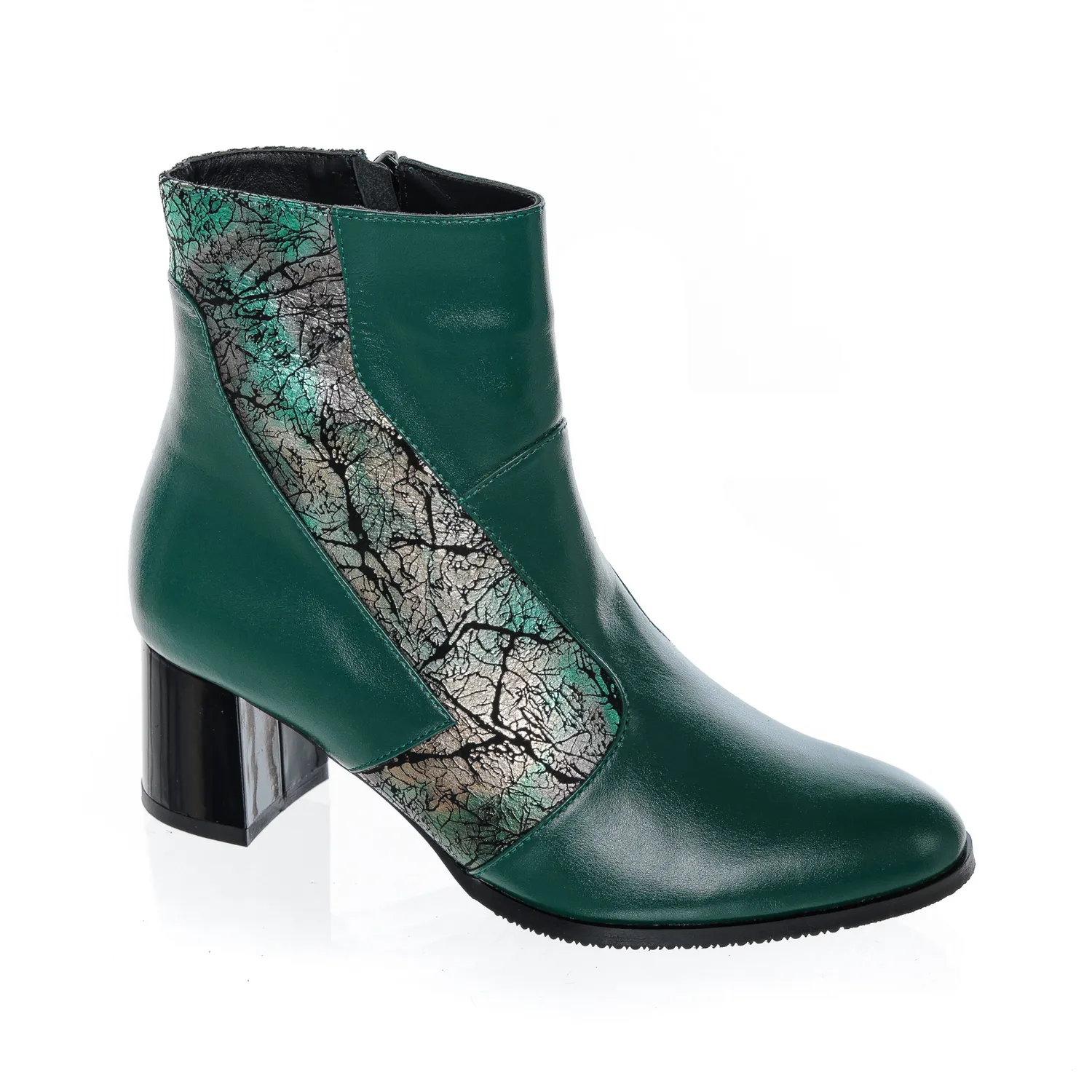 Catinca Shoes Verde Box GX41 VBVS ghete piele