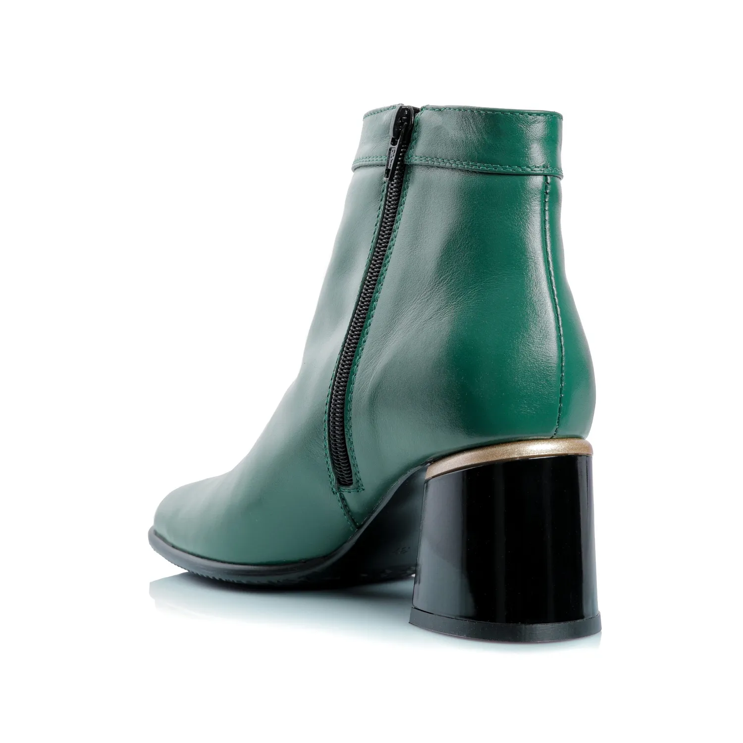 Catinca Shoes G441 VB ghete dama piele naturala verde