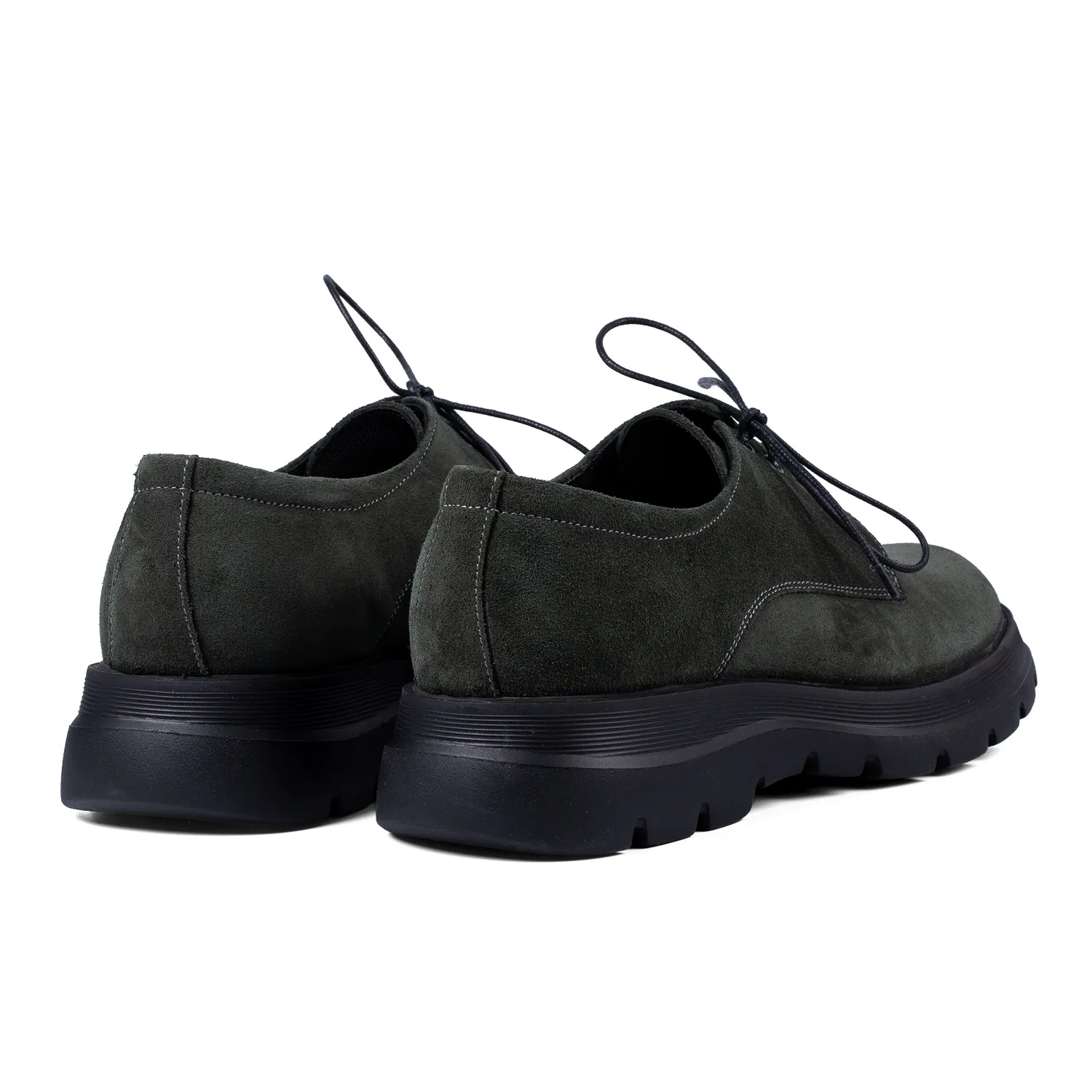 Lucas Shoes Casual 346 1009 pantofi verde velur