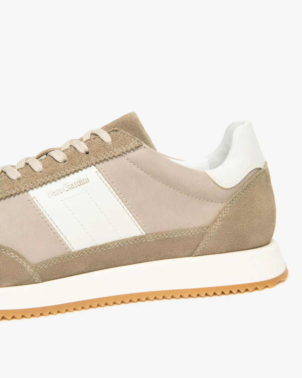 NeroGiardini Sneakers piele barbati casual piele intoarsa