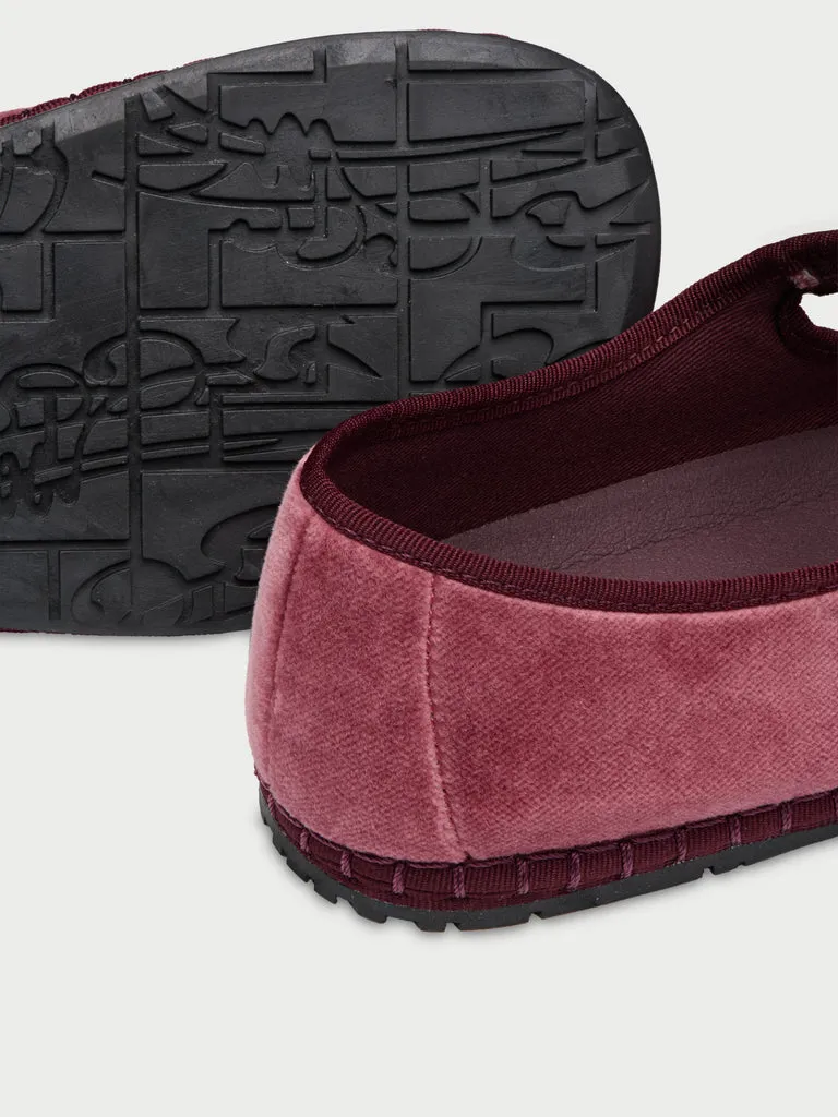 Flagelus Cinderella O'Brien pantofi roz Mary Jane