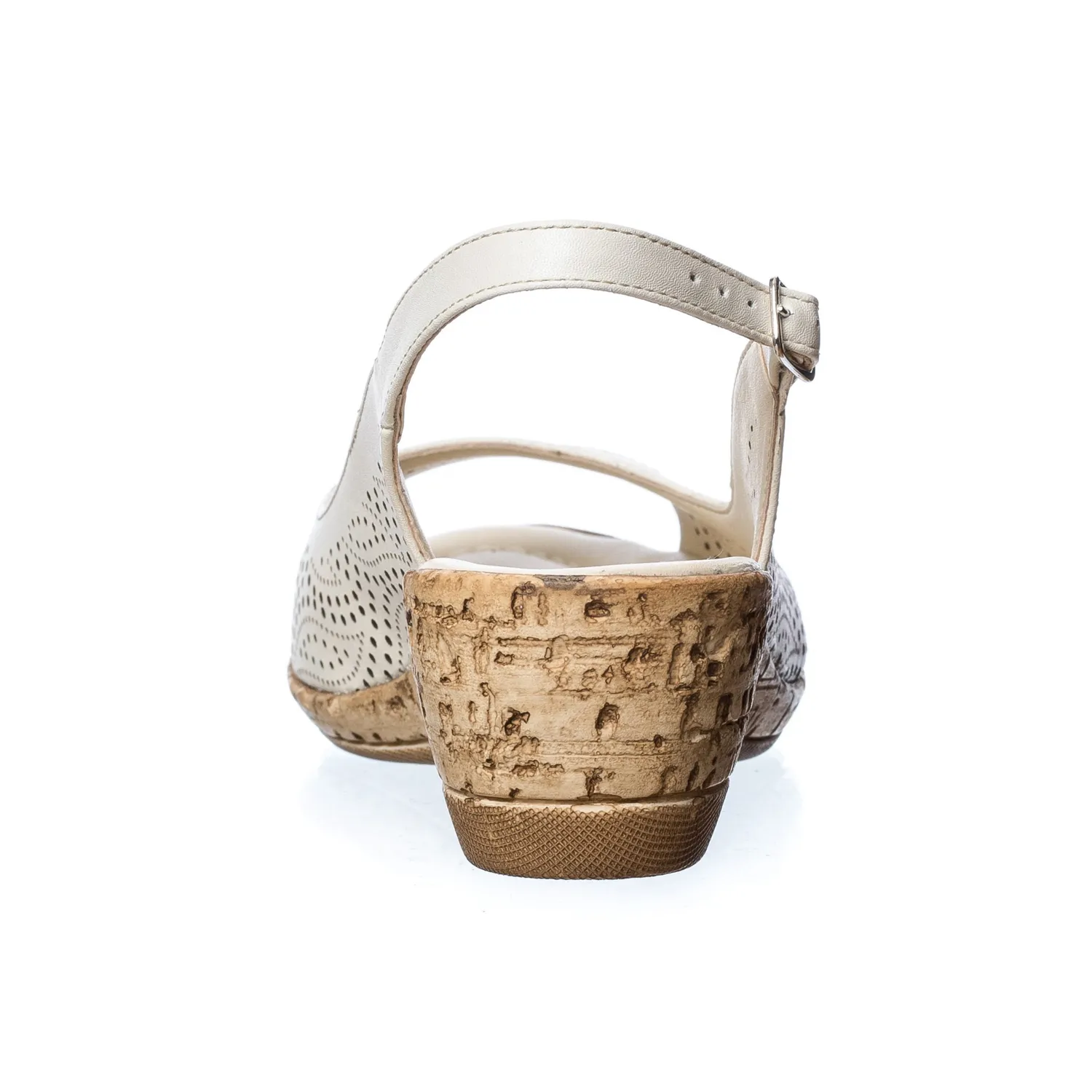 Catinca Shoes P27 B sandale dama piele naturala bej