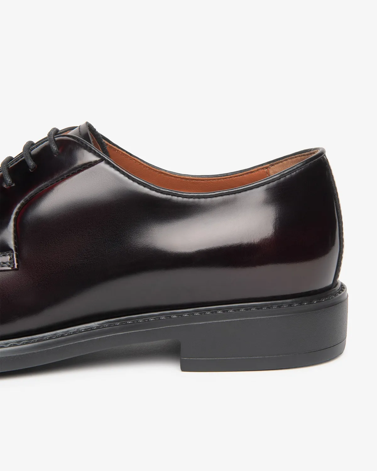 NeroGiardini pantofi derby barbati piele patinata