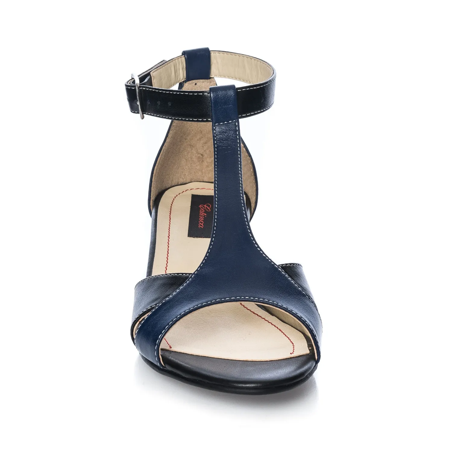 Catinca Shoes S1 BN sandale dama piele bleumarin