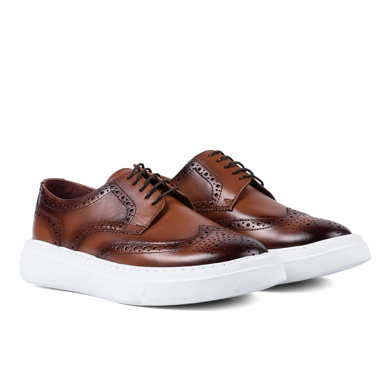 Lucas Shoes Sneaker 519 Chile sneakers coniac piele