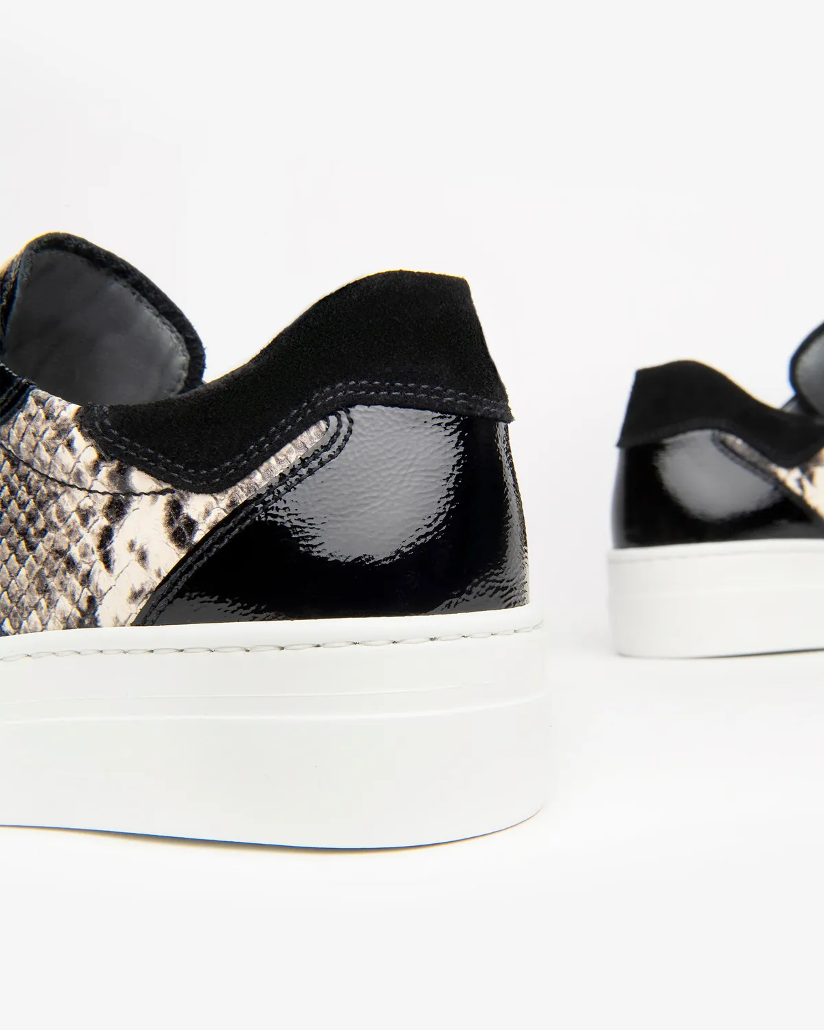 NeroGiardini sneakers dama piele print piton 3,5 cm
