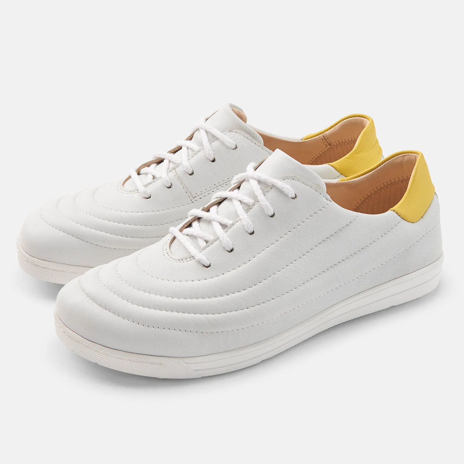 BÄR Lifestyle Harper pantofi dama bej piele miel