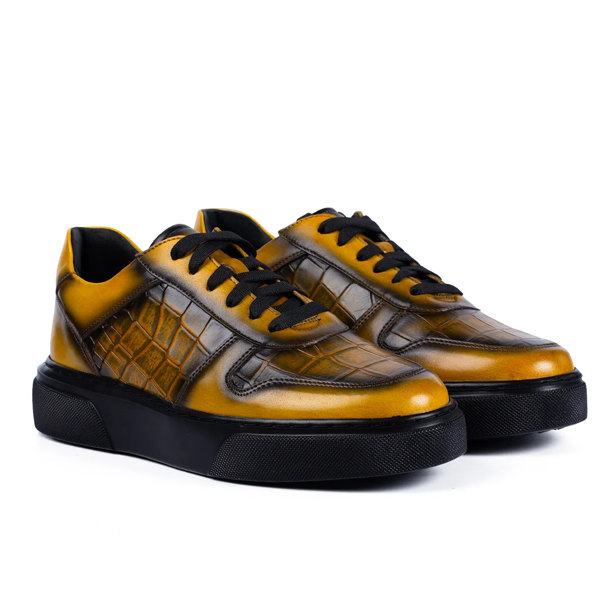 Lucas Shoes Sneaker 003 pantofi sport galbeni