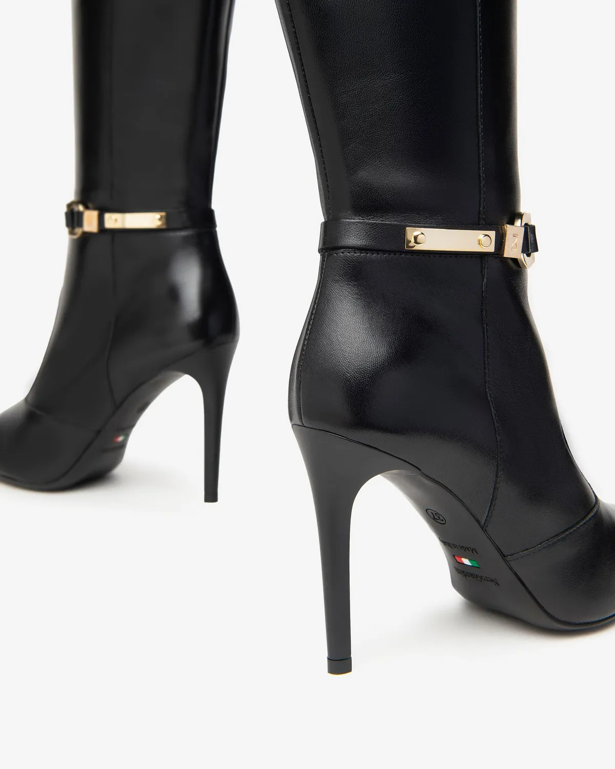 NeroGiardini cizme dama piele toc stiletto 95
