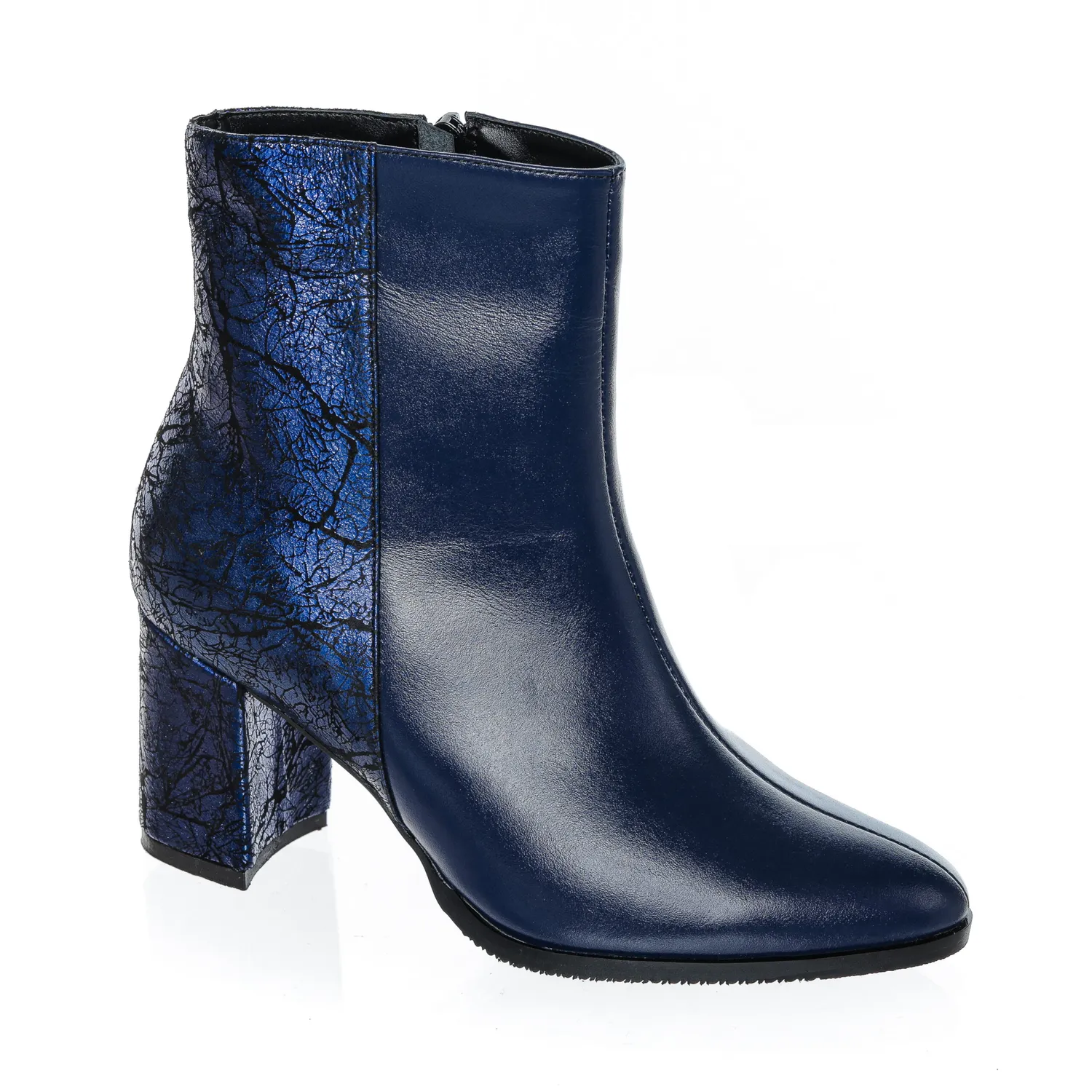 Catinca Shoes GX31 BBS ghete dama piele albastru box