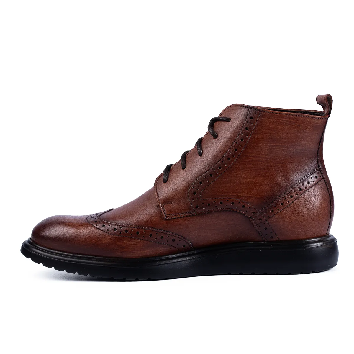 Lucas Shoes 850 Dudu ghete barbati coniac piele iarna