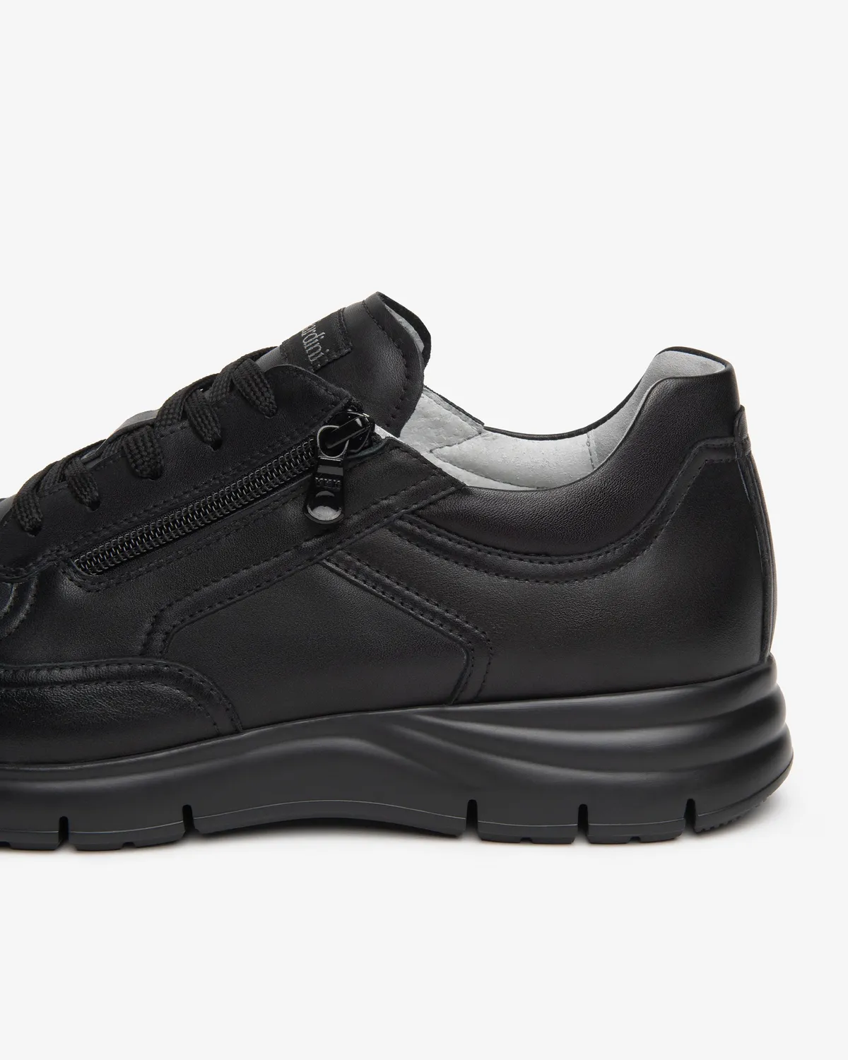 NeroGiardini sneakers piele barbati fermoar