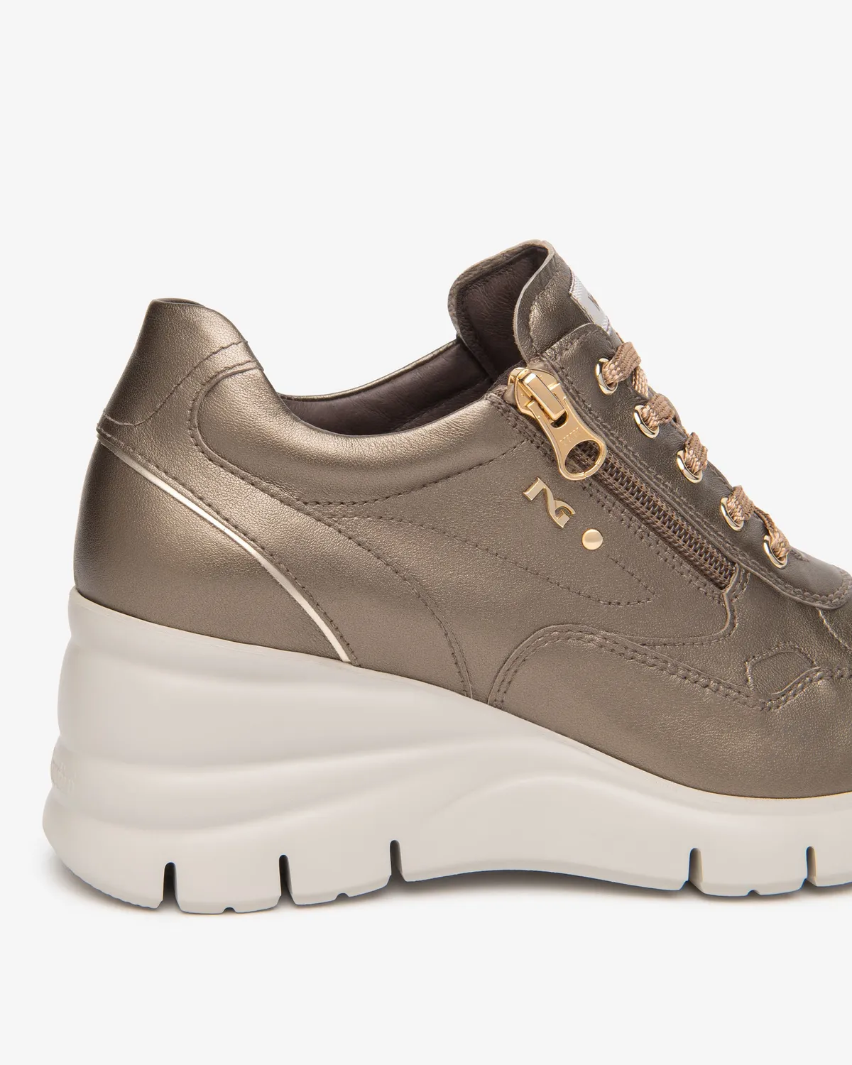 NeroGiardini sneakers piele dama platforma 60mm