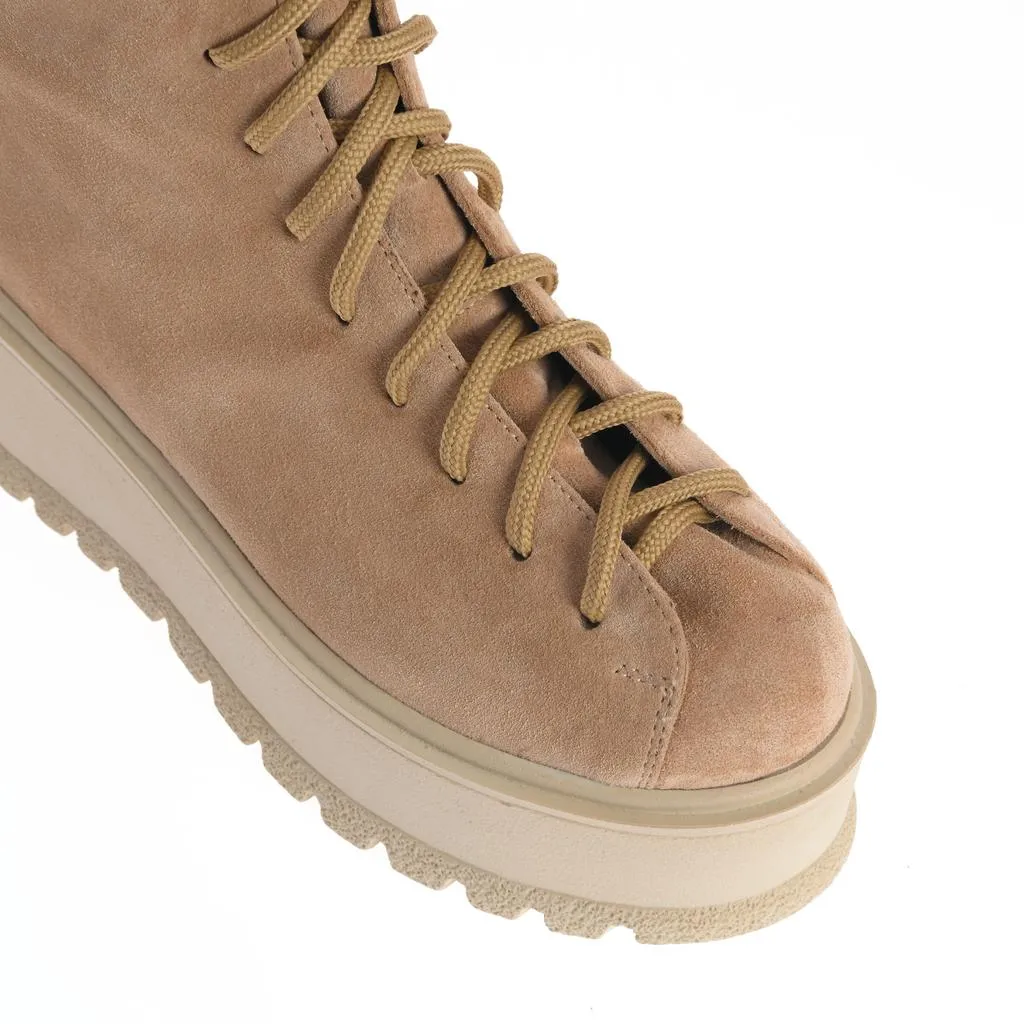Ana Urbana Valentina bocanci camel piele intoarsa