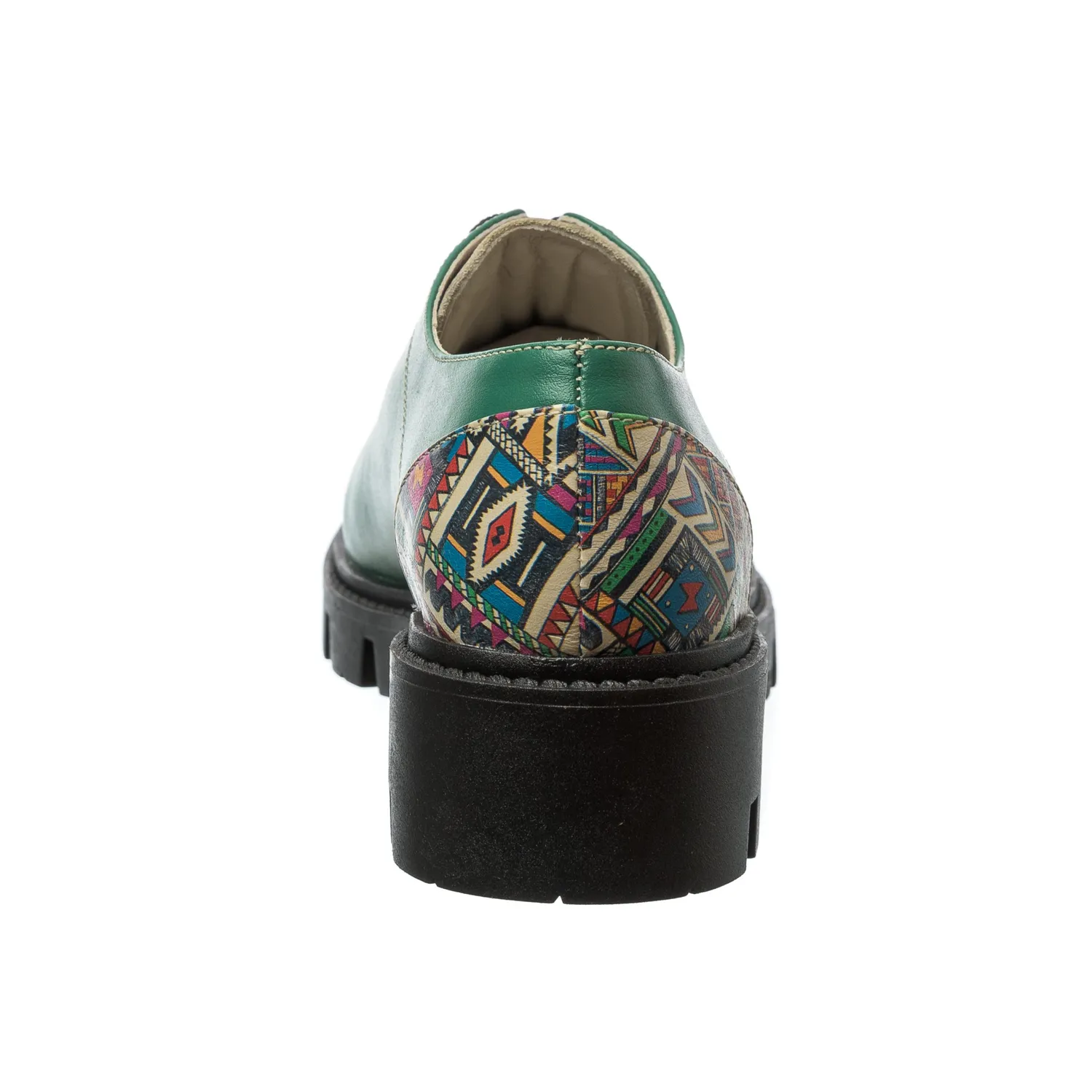 Catinca Shoes X2 VBMT pantofi piele verde traditional