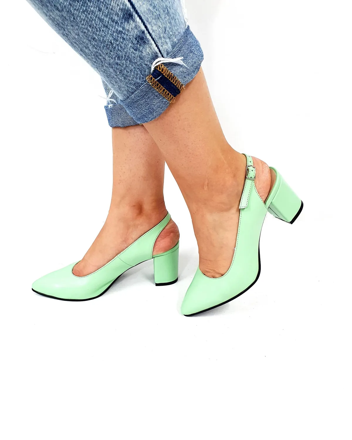 Catinca Shoes A91 VN sandale damă vernil piele naturală