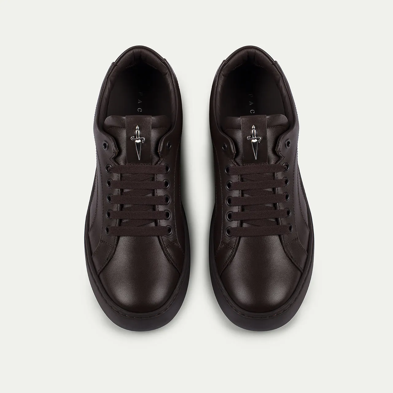 Cesare Paciotti Linea Derby sneakers barbati maro
