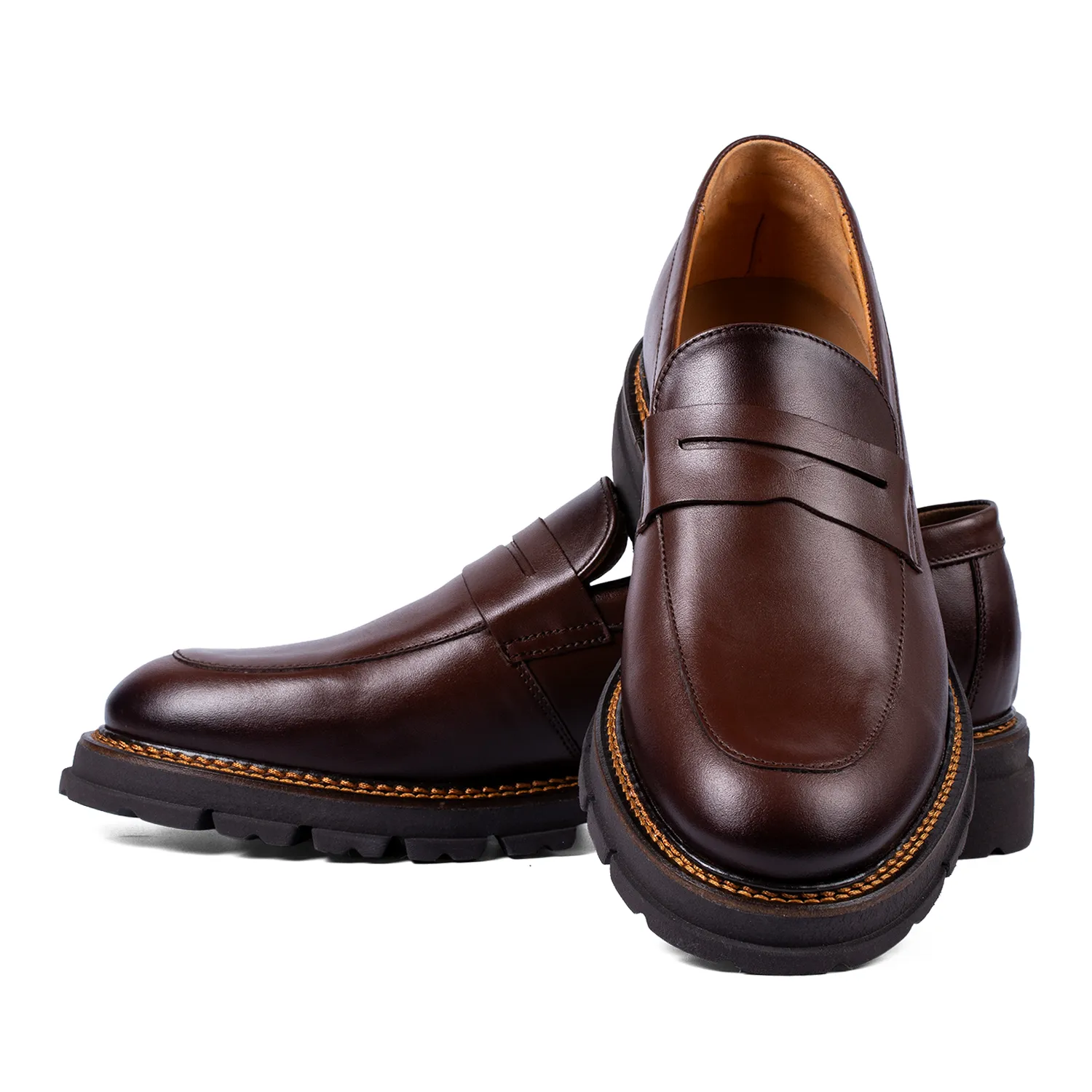 Lucas Shoes Ezra Ukr mocasini piele maro
