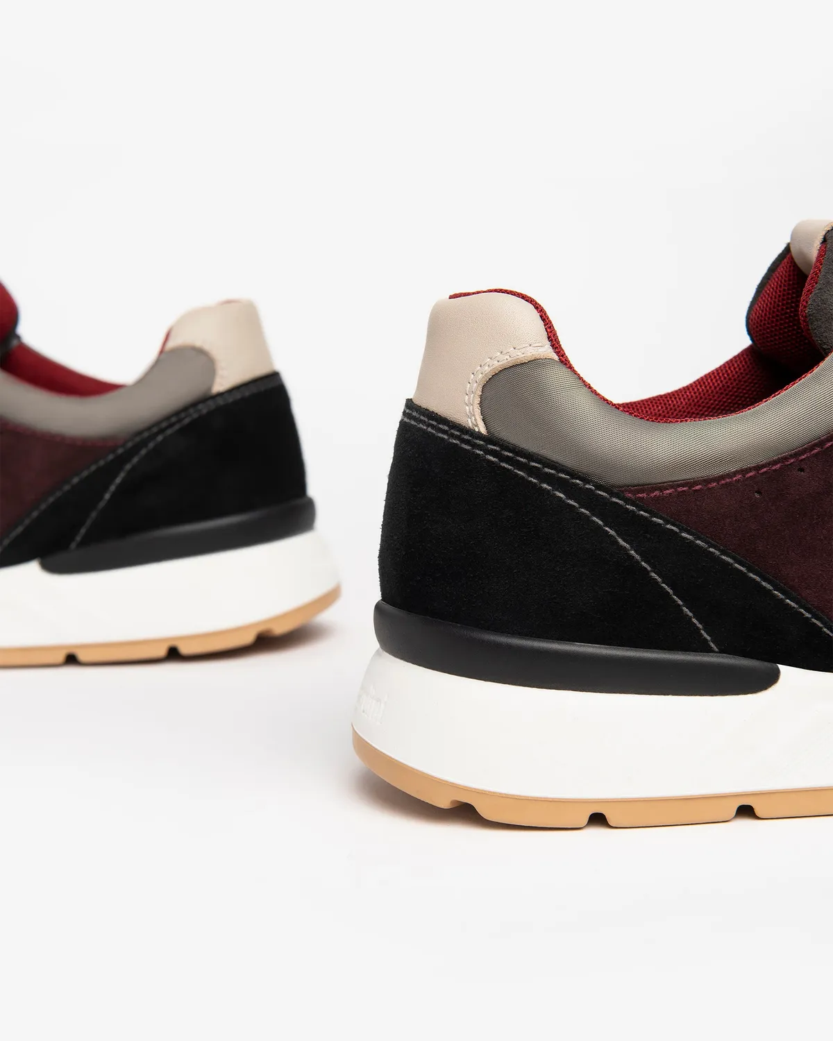 NeroGiardini sneakers barbati piele intoarsa toamna