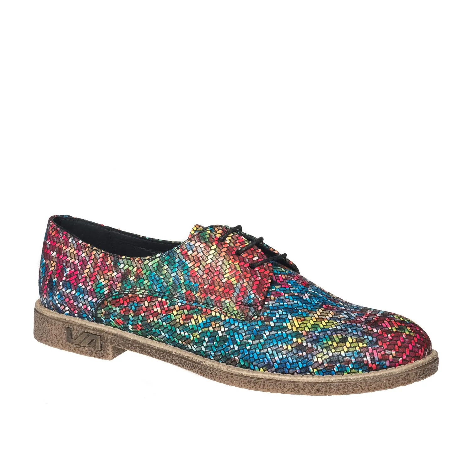 Catinca Shoes G10 M pantofi dama piele multicolori