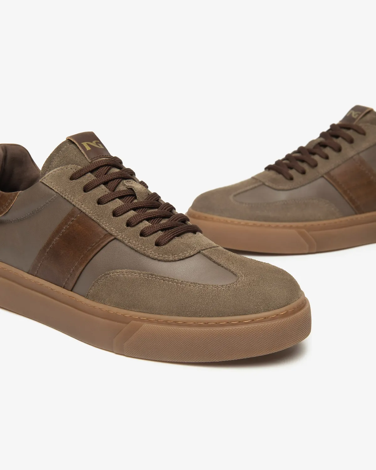 NeroGiardini Sneakers Barbati Piele Intoarsa Iarna