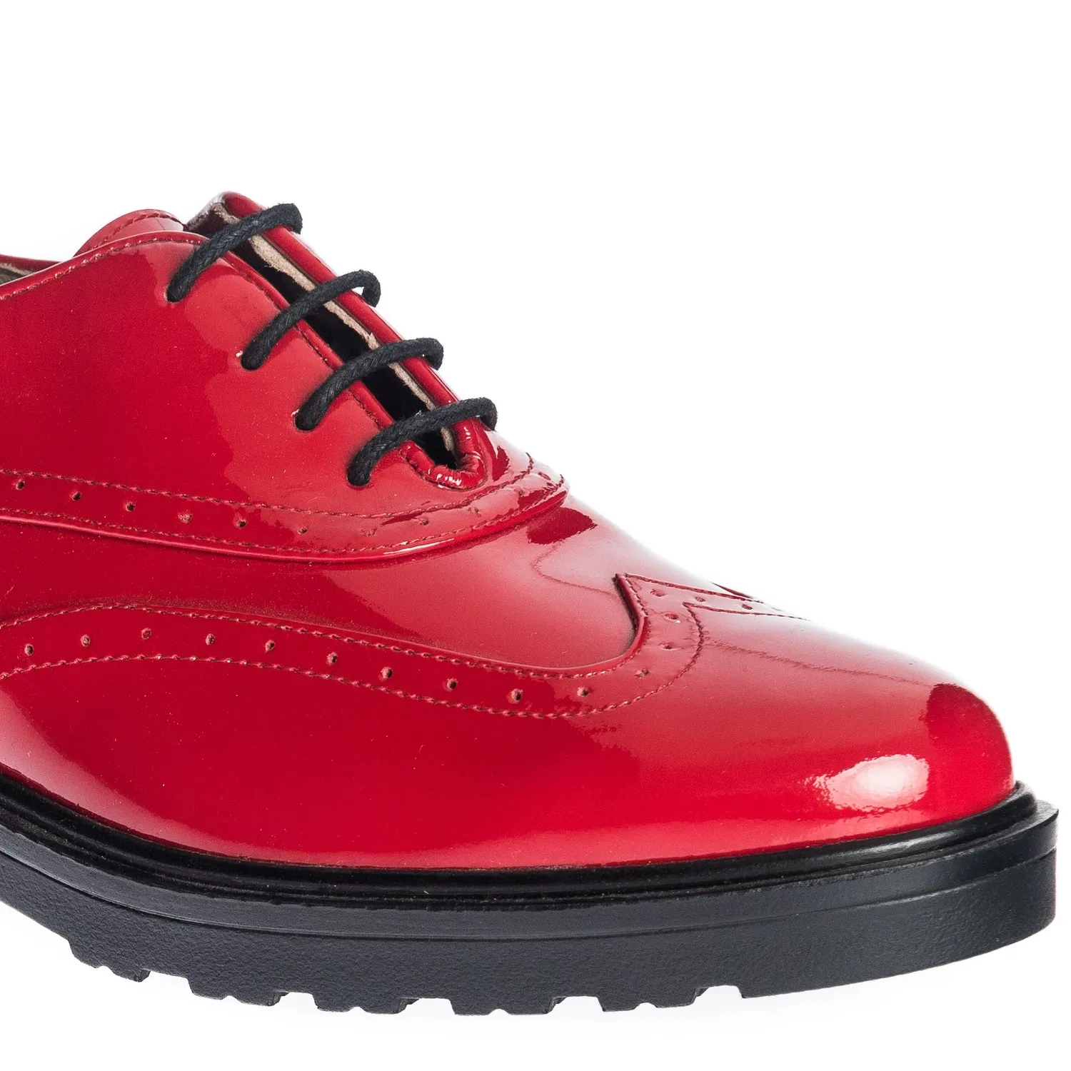 Catinca Shoes G8 RL pantofi damă piele roșu lac