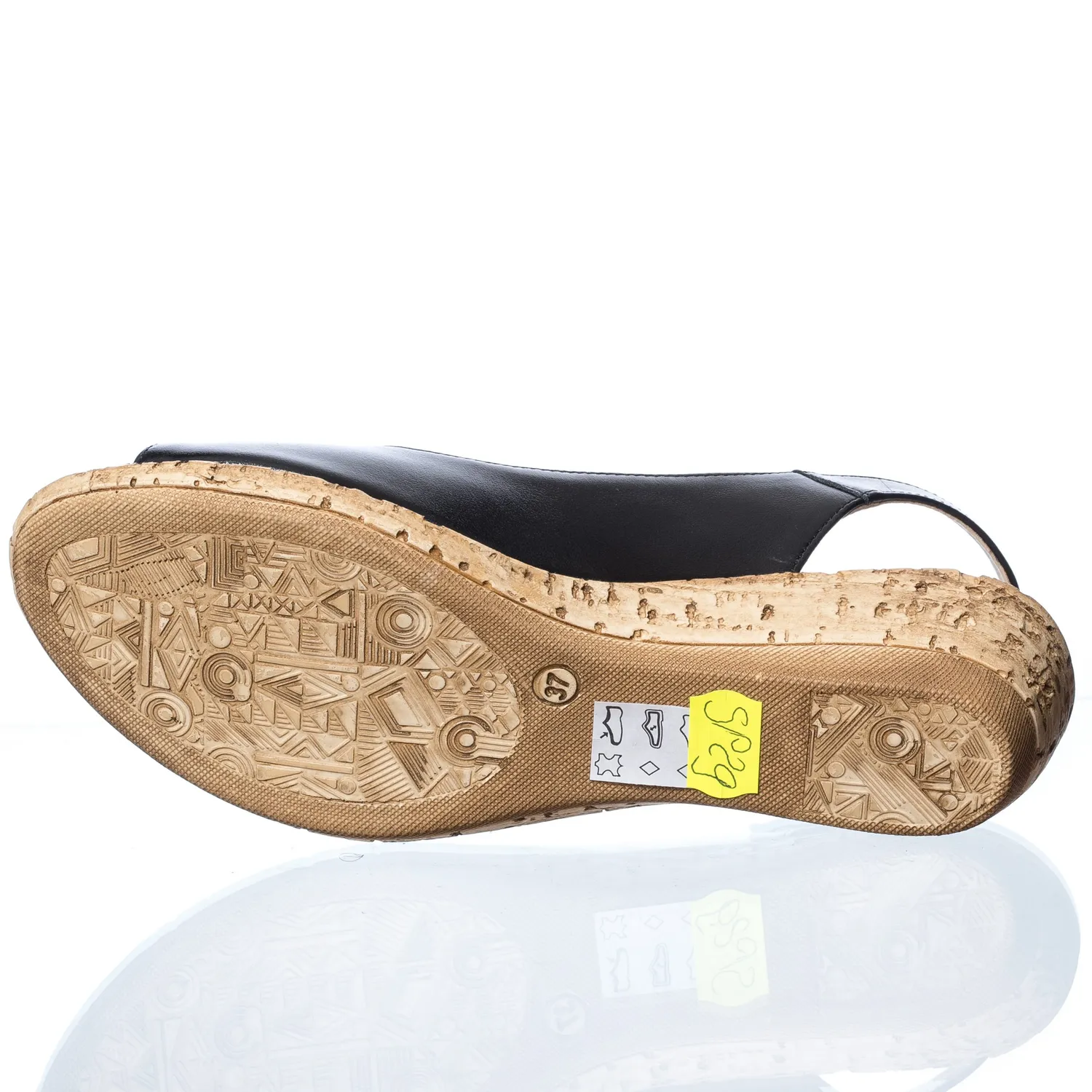 Catinca Shoes SP 29 N sandale negre piele