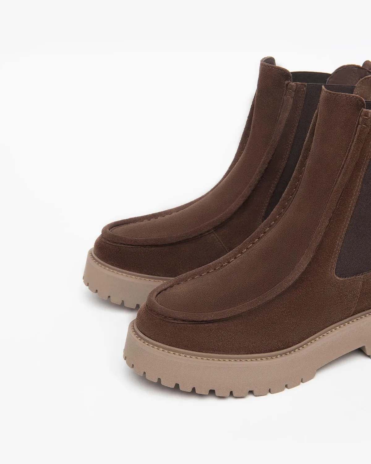 NeroGiardini botine chelsea dama piele intoarsa