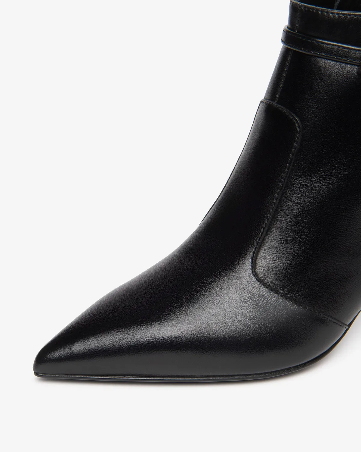 Botine piele dama NeroGiardini toc 75mm