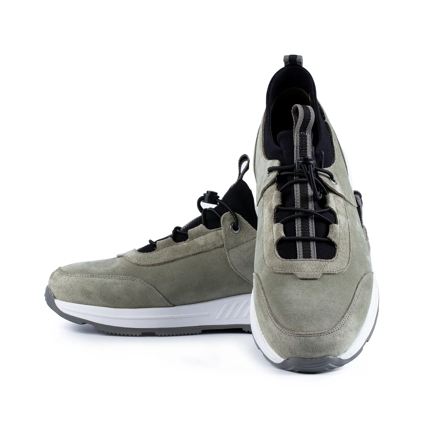 Lucas 520 sneakers barbati vernil velur piele