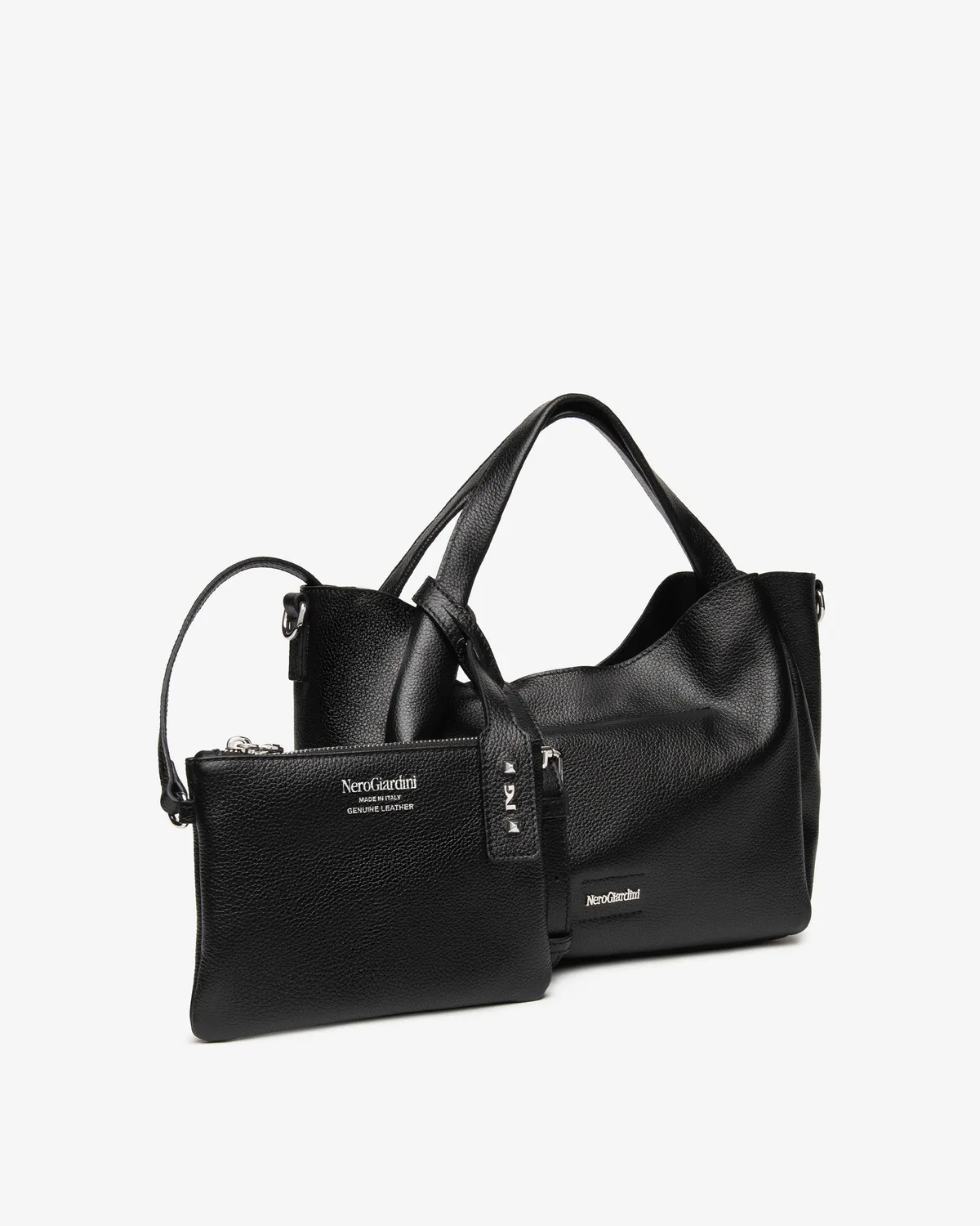 NeroGiardini geanta piele dama hobo