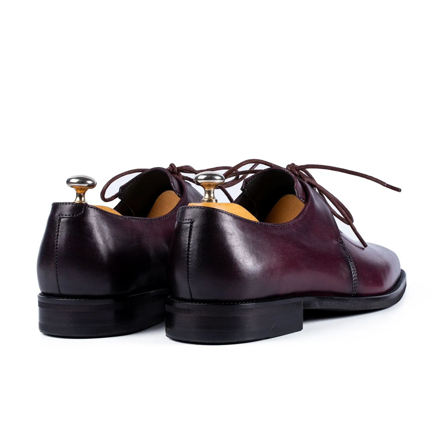 Lucas Shoes Elegant Derby Arca pantofi barbati bordeaux