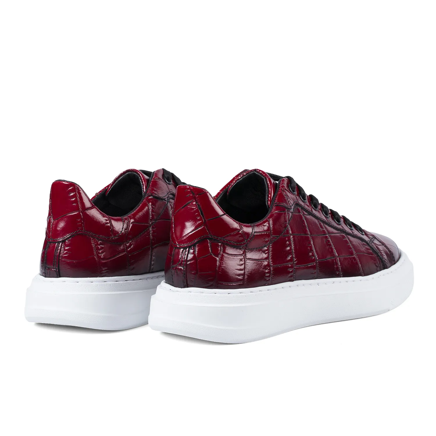 Lucas Shoes Sneaker 510 Chile sneakers barbati rosii croco
