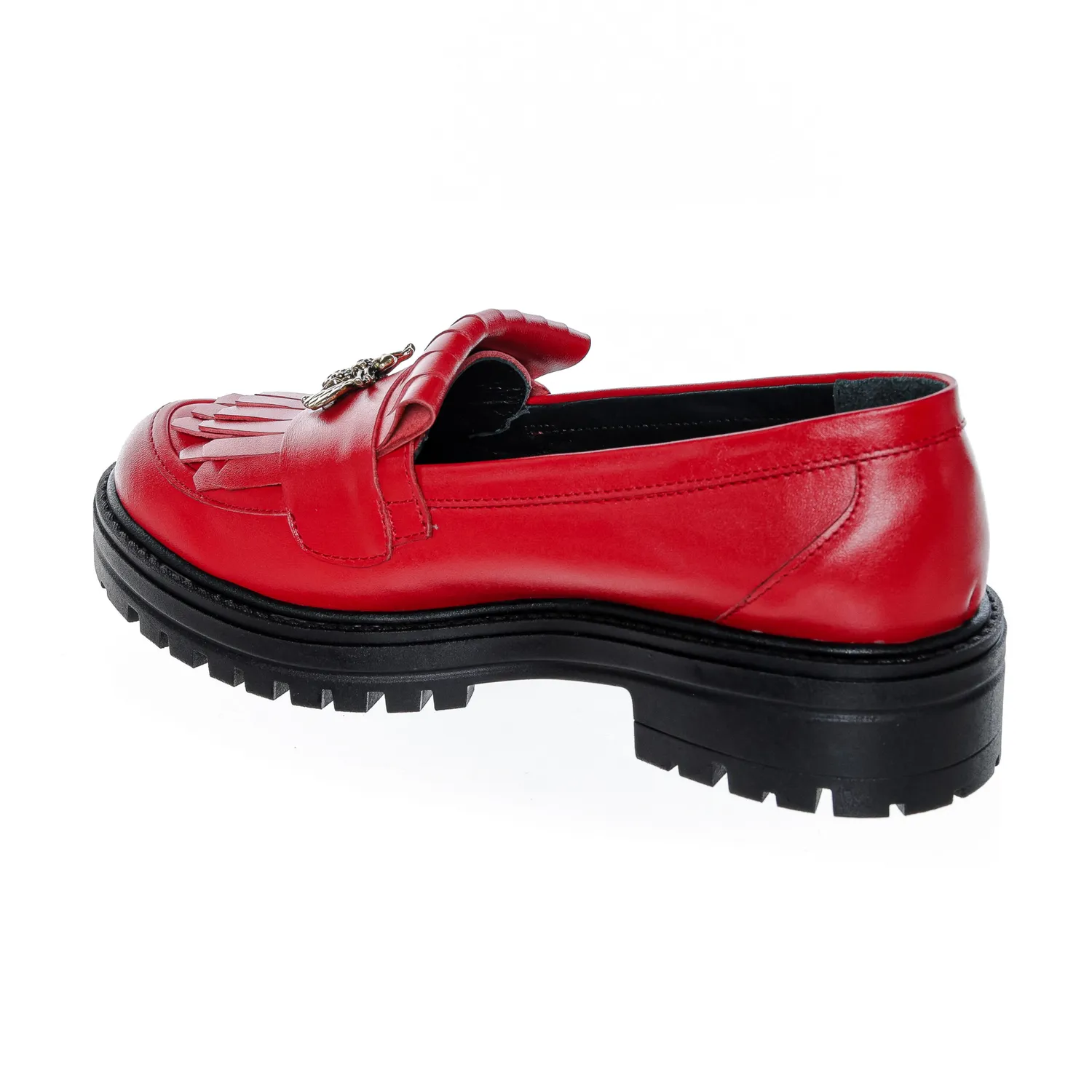 Catinca Shoes 301 RB pantofi piele roșu box