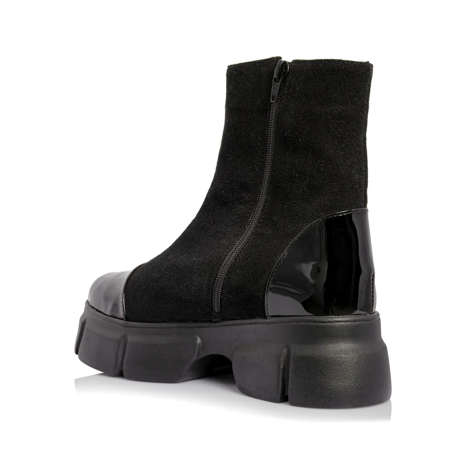 Catinca Shoes BC25F NAL bocanci dama piele neagra