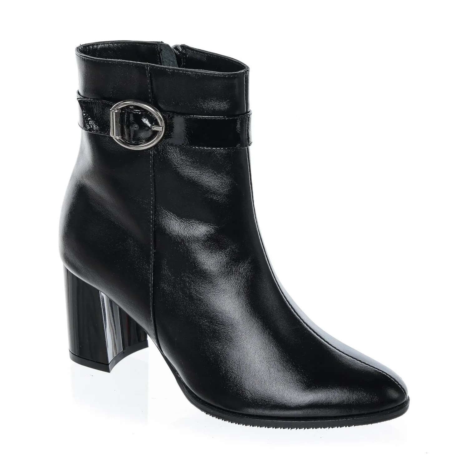 Catinca Shoes GX43 NBNL ghete dama piele negru lac