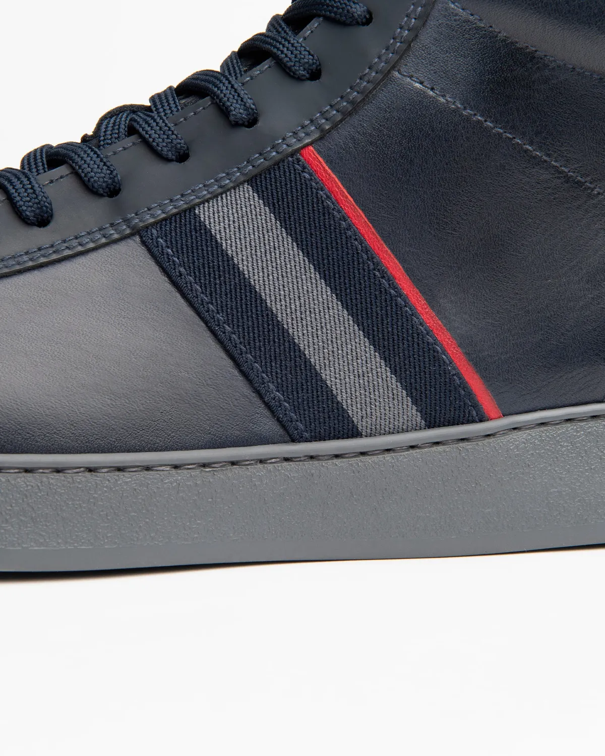 NeroGiardini sneakers barbati piele high-top iarna