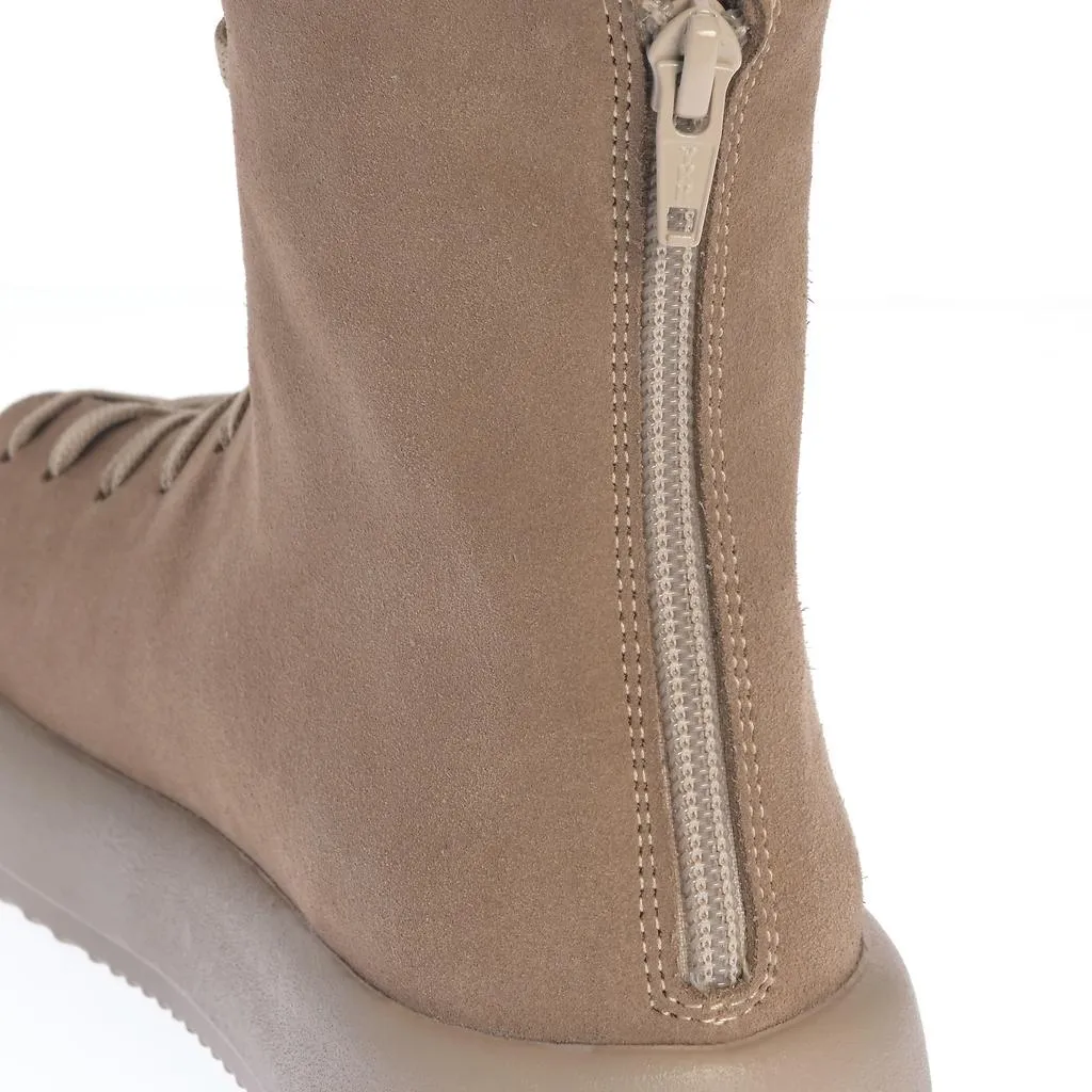 Ana Urbana Shoes Oslo bocanci grej piele întoarsă