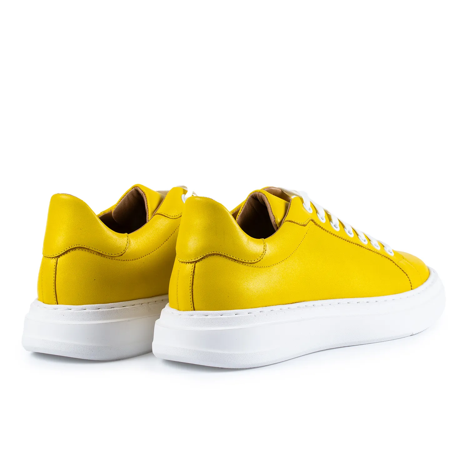 Lucas Shoes 510 Chile sneakers barbati galben piele