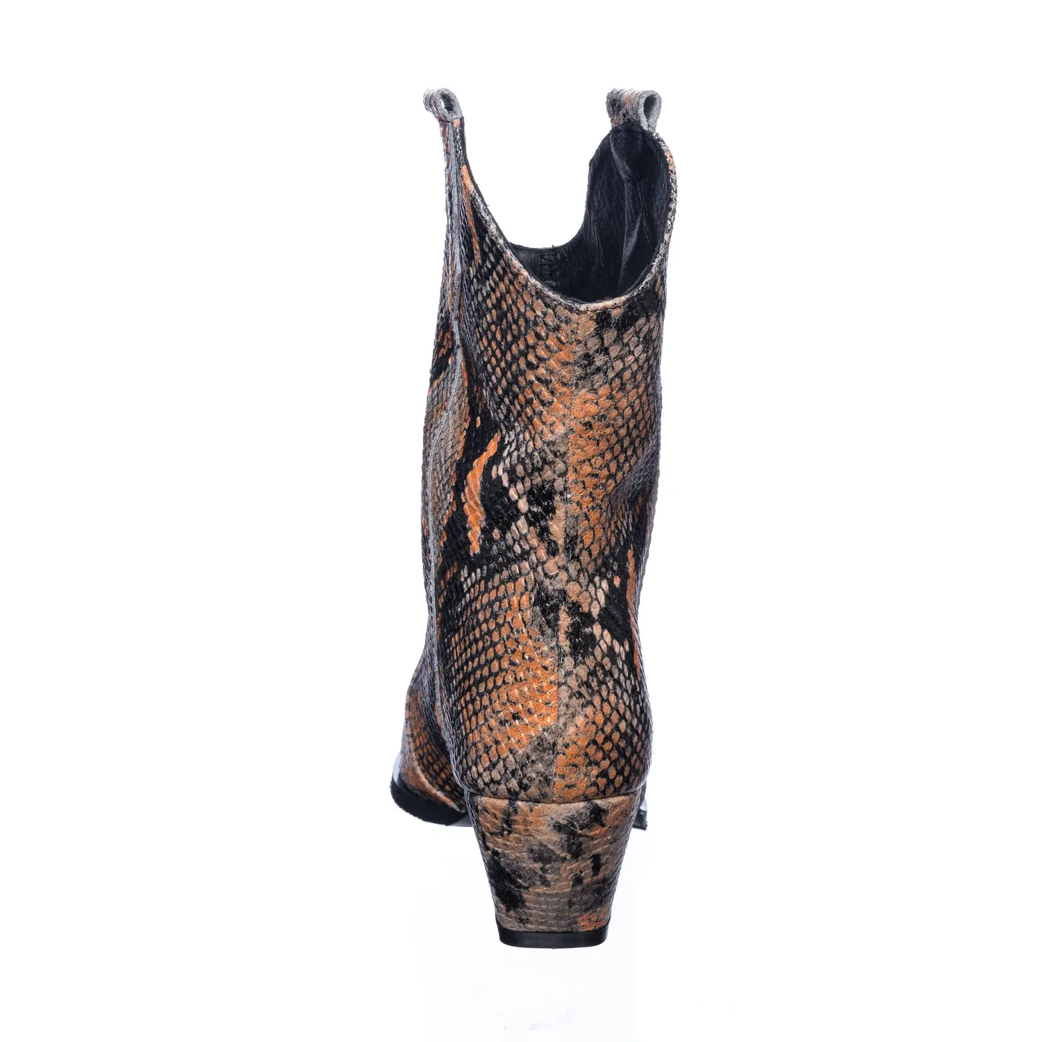 Catinca Shoes SG ciocate dama piele sarpe galben