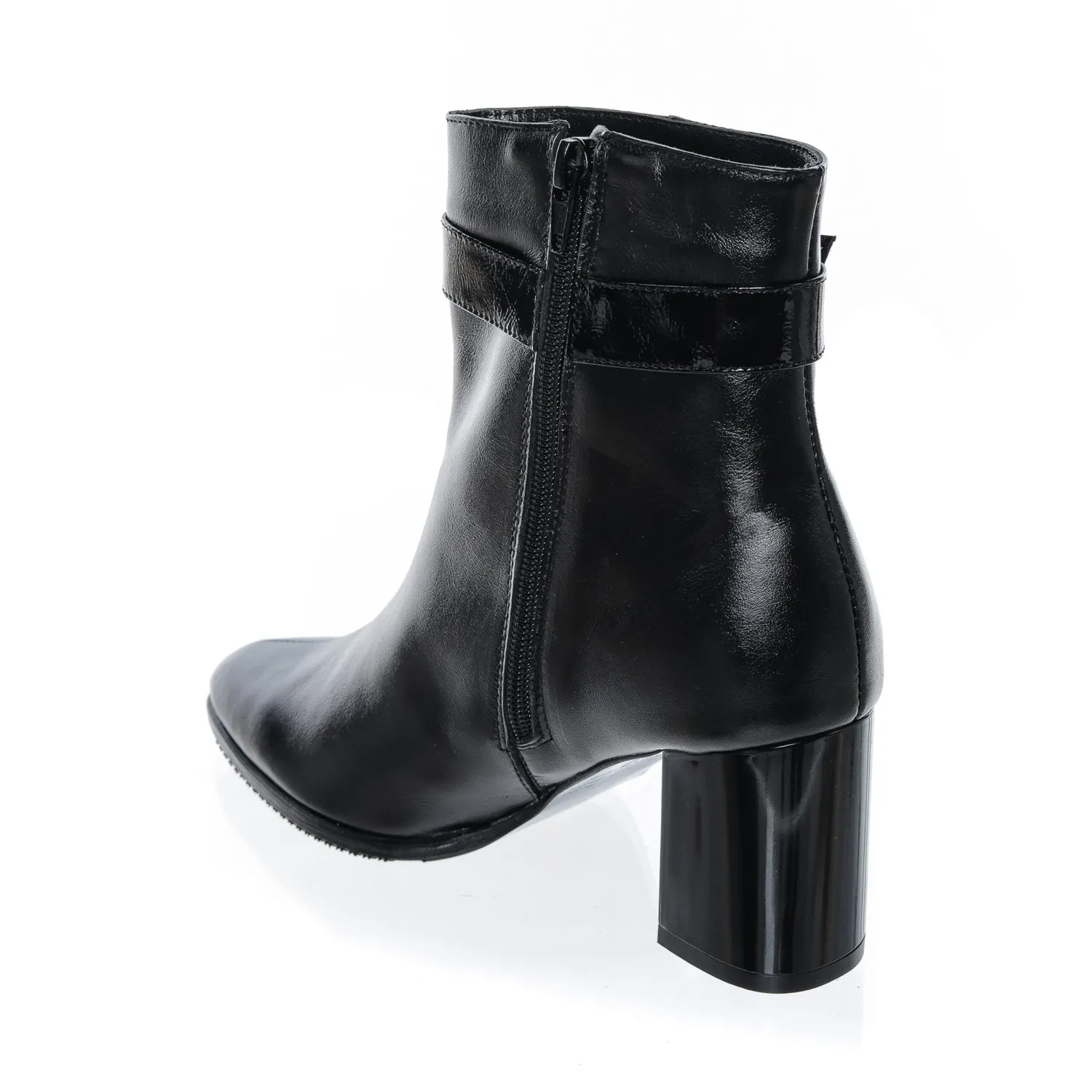 Catinca Shoes GX43 NBNL ghete dama piele negru lac