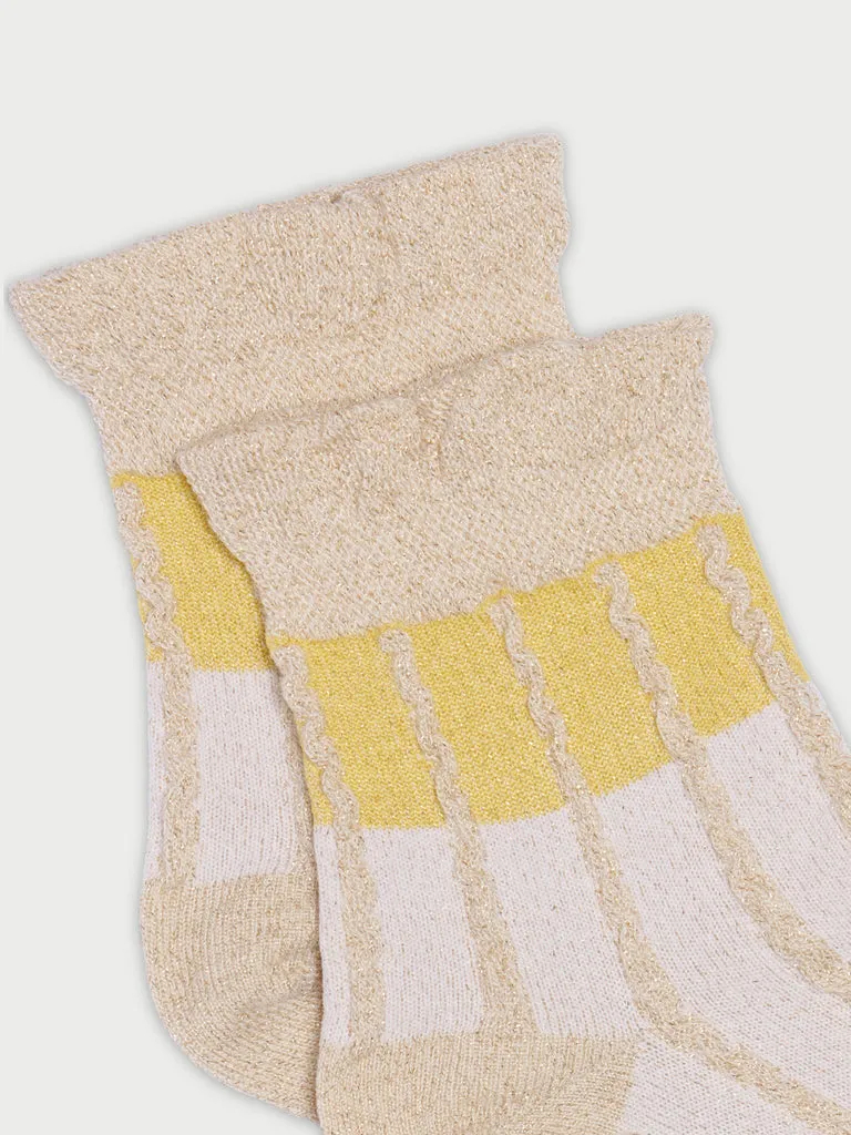 Flagelus Baviera Yellow sosete bumbac dungi