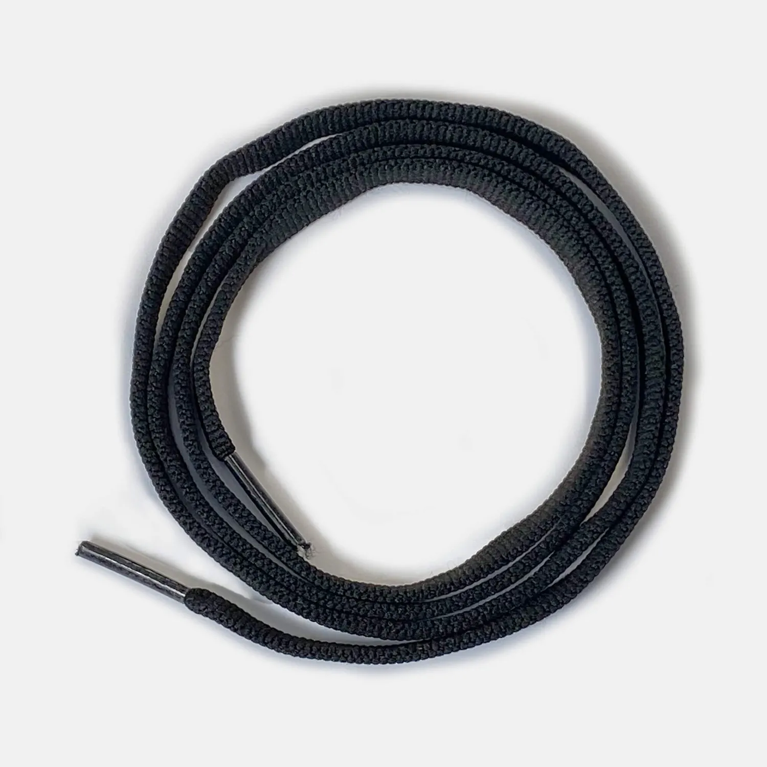 BÄR șireturi plate sport negre 6 mm