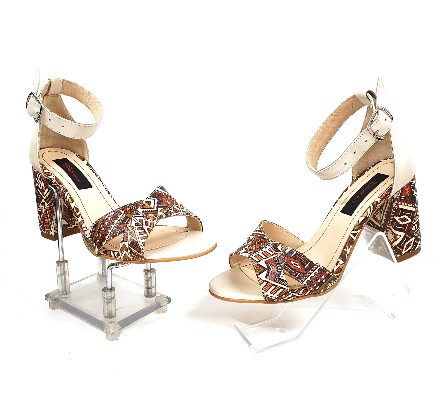 Catinca Shoes S4 BMTM sandale dama bej model traditional