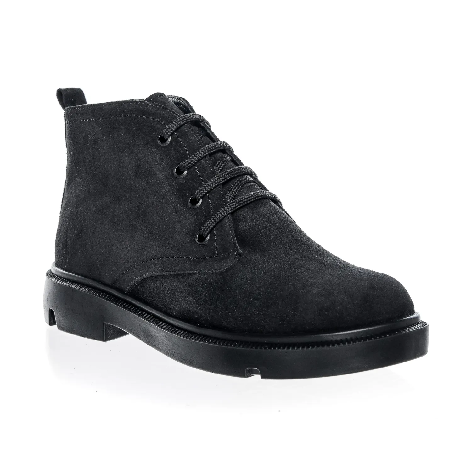 Catinca Shoes BC16 NA ghete dama antilopa piele naturala